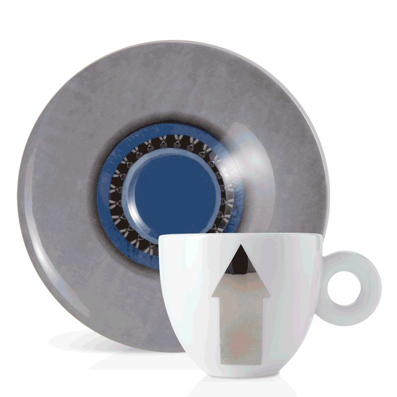 Lot de 6 tasses à cappuccino - illy Art Collection Biennale 2022